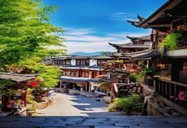 Lijiang kota kuno china